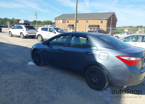 2015 Toyota Corolla Le z USA, uszkodzony, nr VIN 2T1BURHE3FC330148